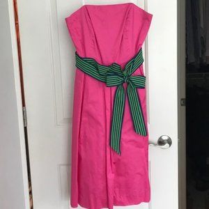 Lilly Pulitzer Strapless Dress Size 4
